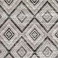 Safavieh Skyler SKY120J 4" Square Grey and Black Area Rug, , large
