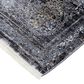 Feizy 3967F Sarrant Gray / Silver 12" x 15" Area Rug, , large