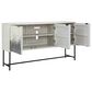Ashley Freyton Accent Cabinet in Light Distressed White, Gray and Black, , large