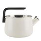 Kitchenaid 2-Quart Stovetop Whistling Teakettle in White, , large