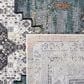 Safavieh Aria Southwestern 5"1" x 7"6" Ivory and Blue Area Rug, , large