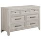 Eastern Shore Carlson 7-Drawer Dresser Only in Washed Linen, , large
