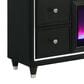 Pacific Landing Lorient 8-Drawer Flame Box Dresser in Black, , large