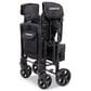 Wonderfold Elite Pro 2-Seater Stroller Wagon in Jet Black, , large