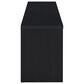 Coaster Rutland 59" TV Stand Media Console in Black, , large