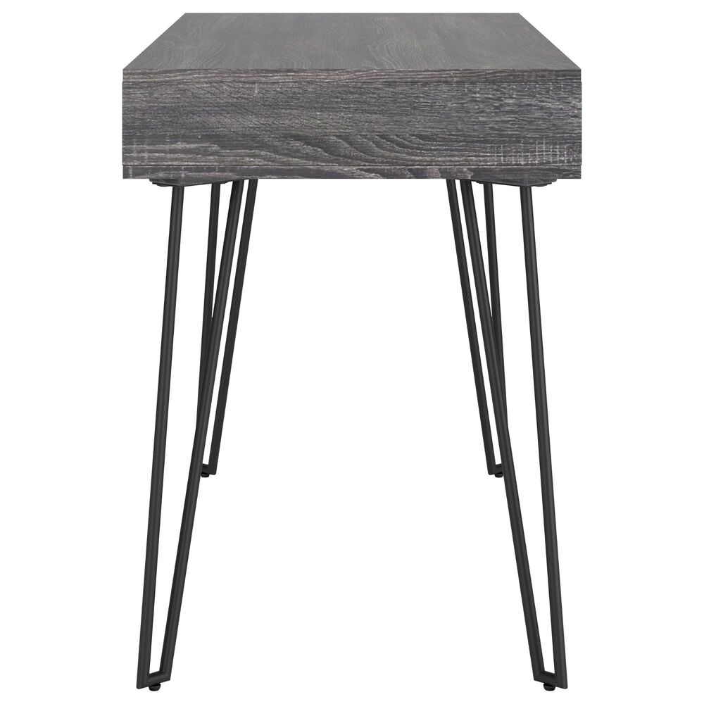 Ashley Strumford Home Office Desk in Charcoal and Black, , large