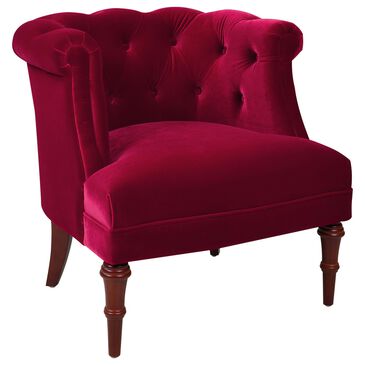 Jennifer Taylor Home Katherine Accent Chair in Siren Red, , large