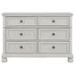 Ashley Robbinsdale 4-Piece Twin Storage Bedroom Set in Antique White, , large