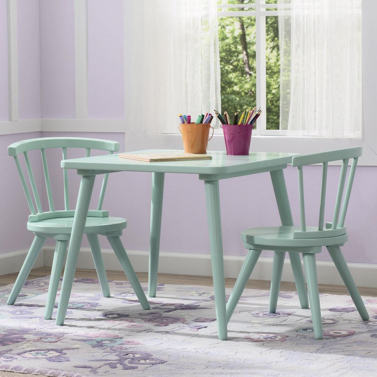 Delta windsor table and chairs aqua sales