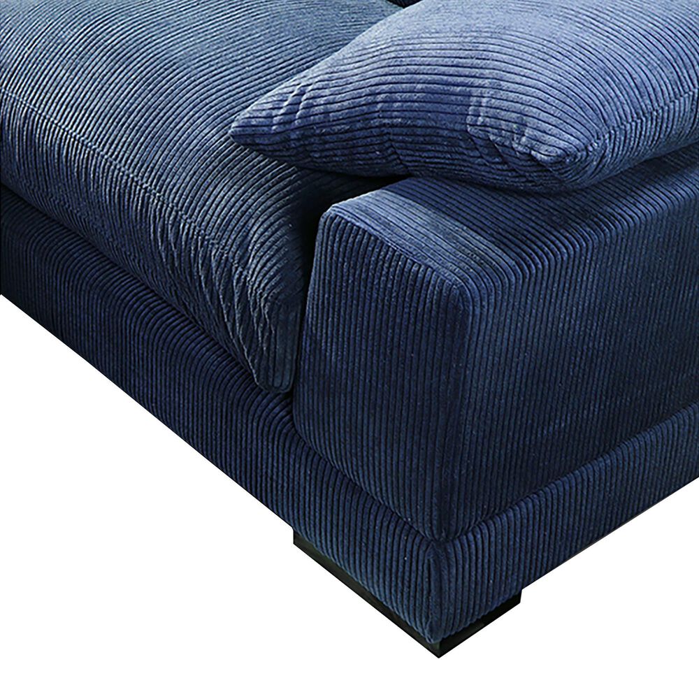 Moe&#39;s Home Collection Plunge Sectional in Blue, , large