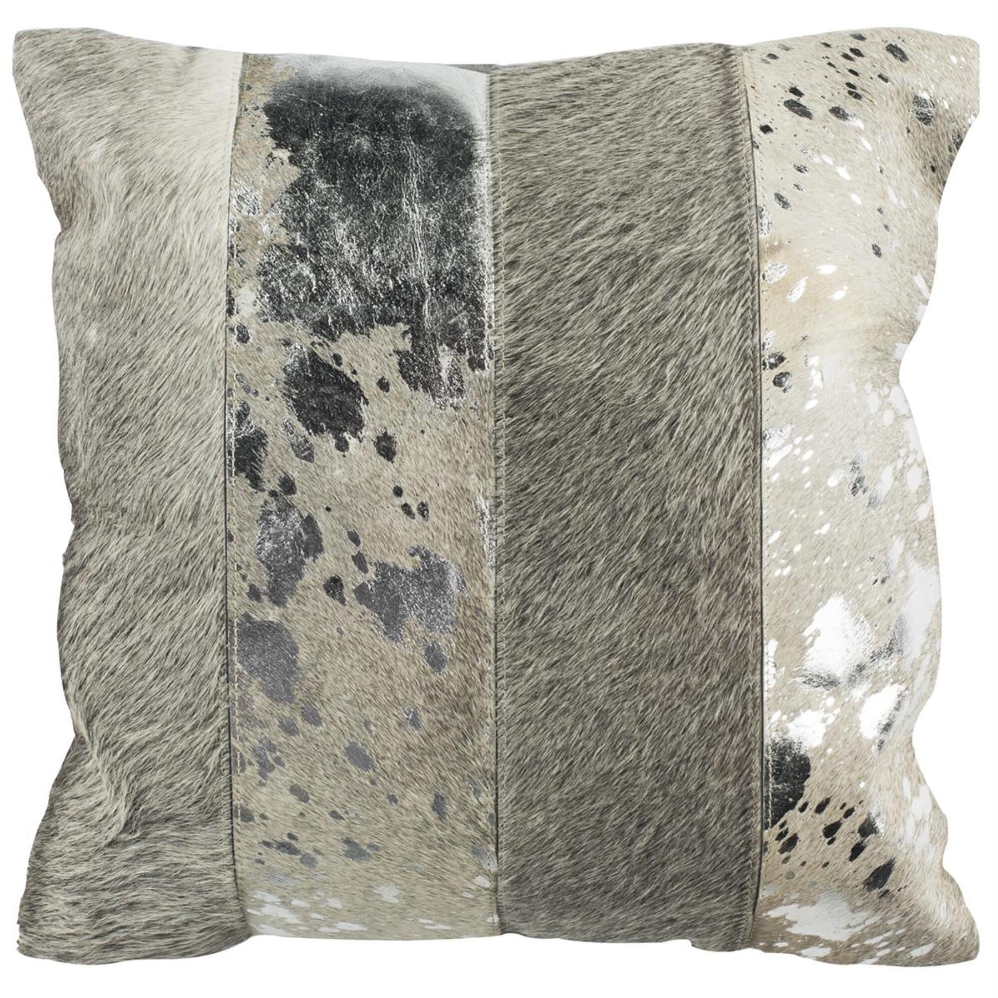 Large cowhide pillows sale