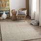 Surya Aiden 10" x 14" Gray and Ivory Area Rug, , large