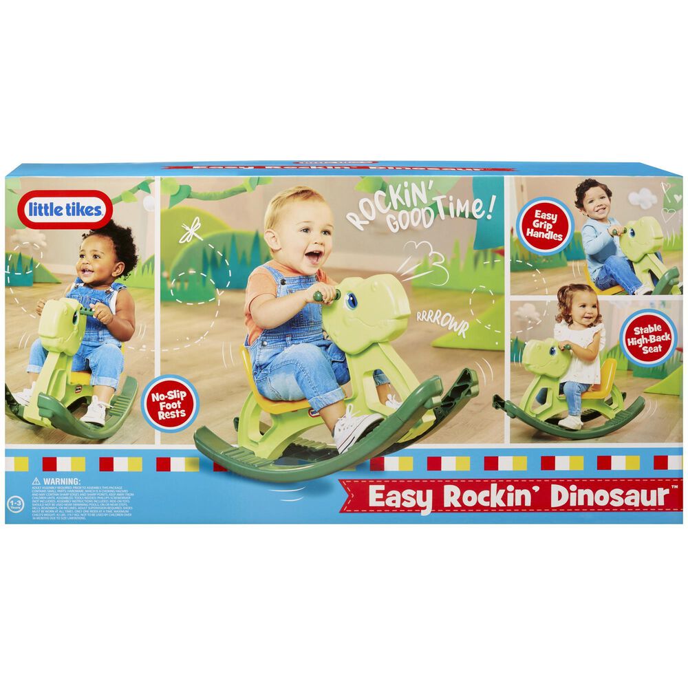 Little Tikes Easy Rockin&#39; Dino Ride-on Toy, , large