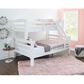 Parkerville Furniture Line Porter Twin over Full Bunk Bed in White, , large