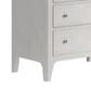 Vantage Mezzanine Queen Upholstered Wingback Bed with 2 Nightstands in Dove Gray, , large