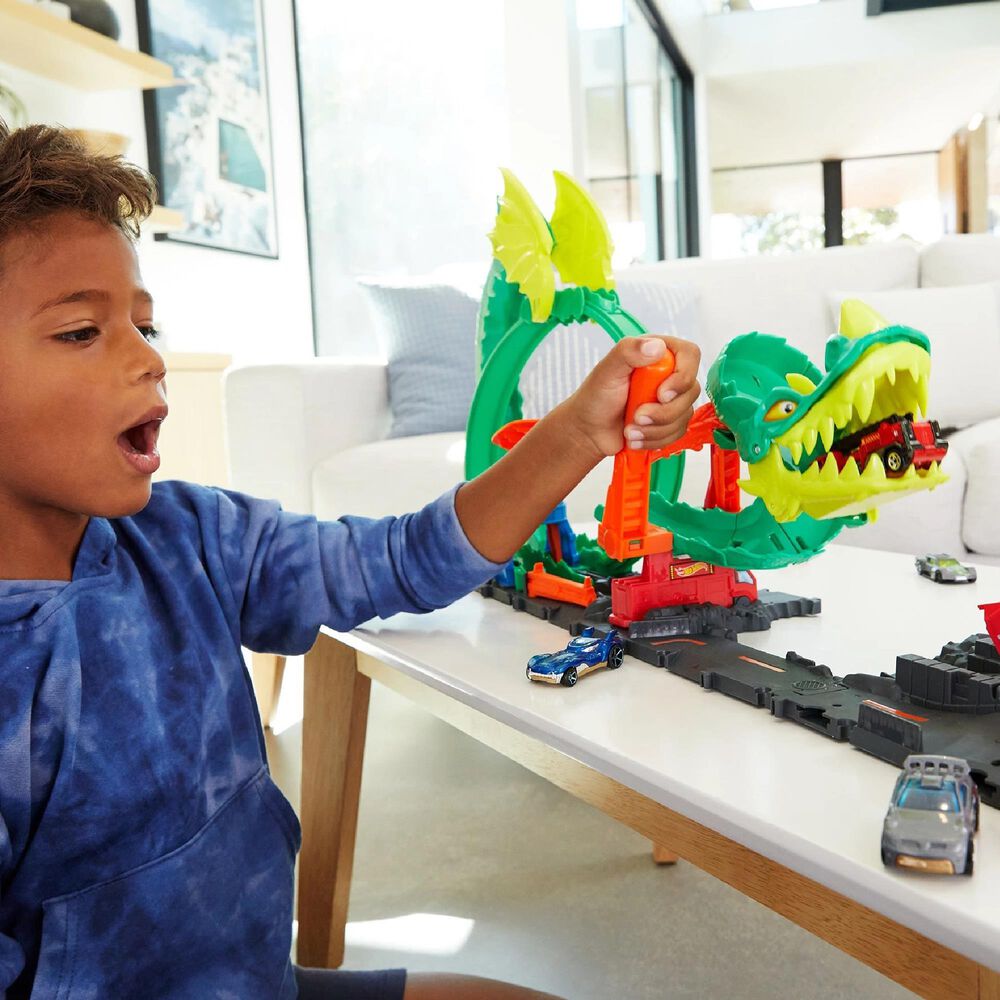 Hot Wheels Dragon Drive Firefight, , large
