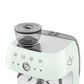 SMEG Smeg Espresso Coffee Machine with Grinder, Pastel Green, , large