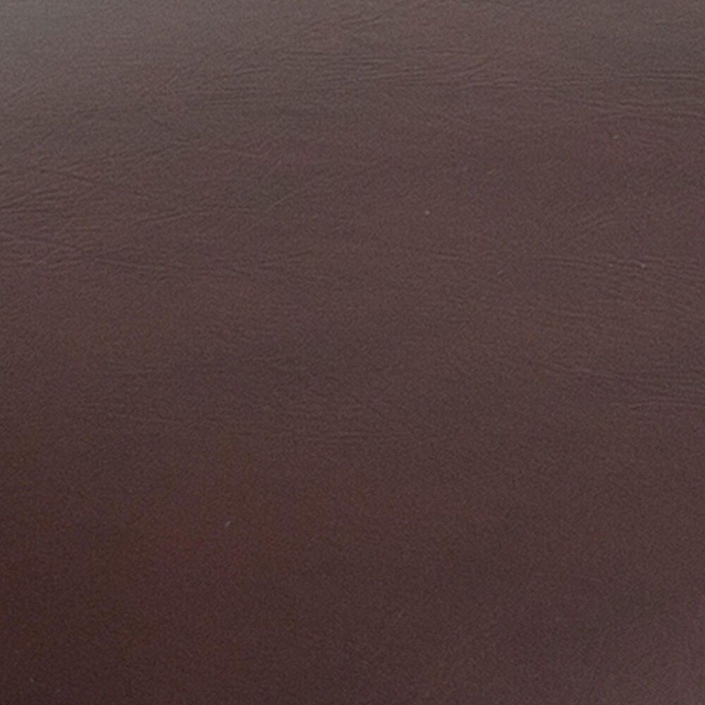Linon Home Decor Baxter Side Chair with Burgundy Faux Leather Cushion in Dark Honey (Set of 2), , large