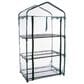 Timberlake Pure Garden 3-Tier Greenhouse in Green/Clear, , large