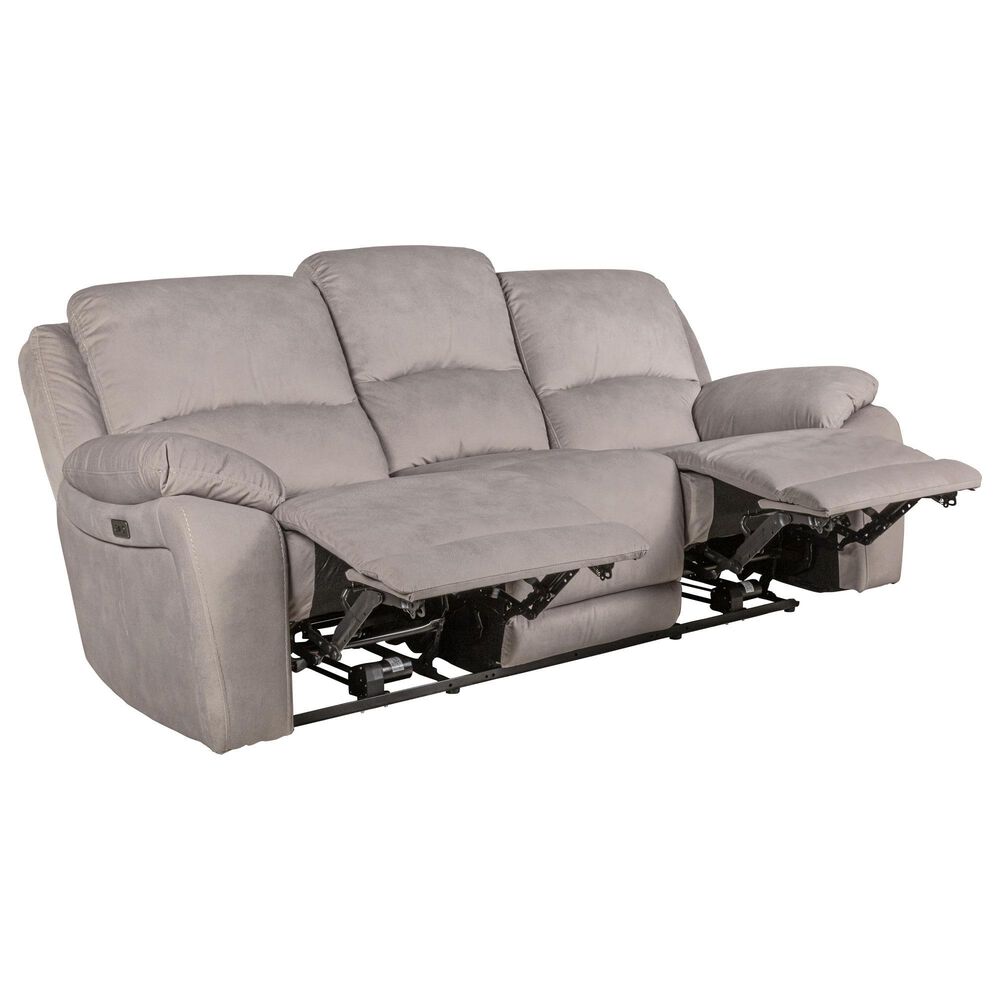 Oxford Furniture Power Reclining Sofa in Aspen Latte, , large