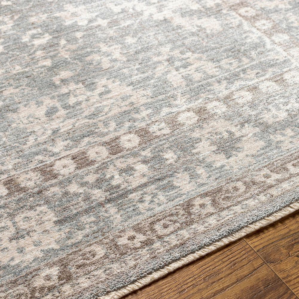Surya Carlisle 2&#39; x 2&#39;11&quot; Light Sage, Pale Blue, Light Gray and Ivory Area Rug, , large