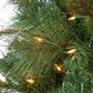 The Gerson Company 7.5" Pre-Lit Baxter Pine Christmas Tree in Green, , large