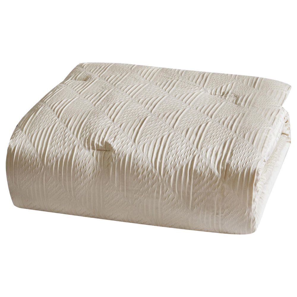 Pem America 5th Avenue Lux Noelle 7-Piece King Comforter Set in Gold, , large