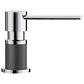 Blanco Lato Soap Dispenser in Chrome and Anthracite, , large