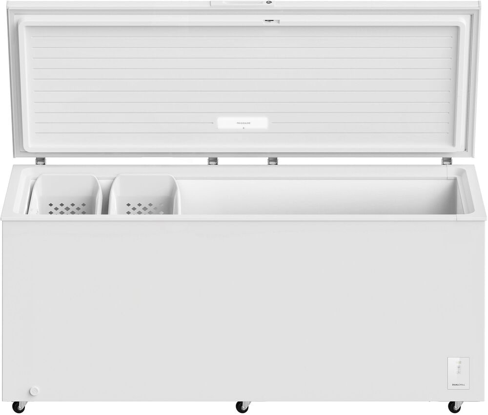 Frigidaire 25 Cu. Ft. Garage Ready Chest Freezer in White, , large