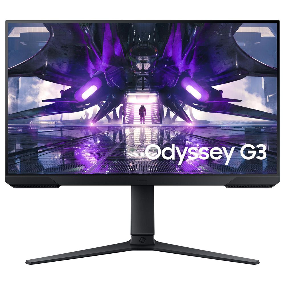 Samsung 27" Odyssey AMD FreeSync Premium Gaming Monitor in Black, , large