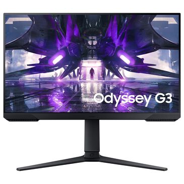 Samsung 27" Odyssey AMD FreeSync Premium Gaming Monitor in Black, , large