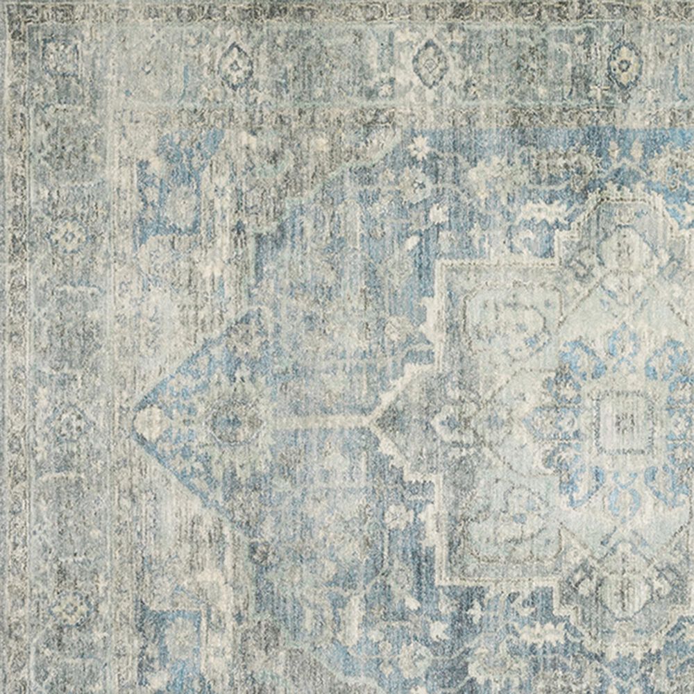 Oriental Weavers Savoy Emporia 28102 2&#39; x 8&#39; Grey Scatter Rug, , large
