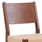 Linon Home Decor Cadence Counter Stool in Brown and Natural (Set of 2), , large