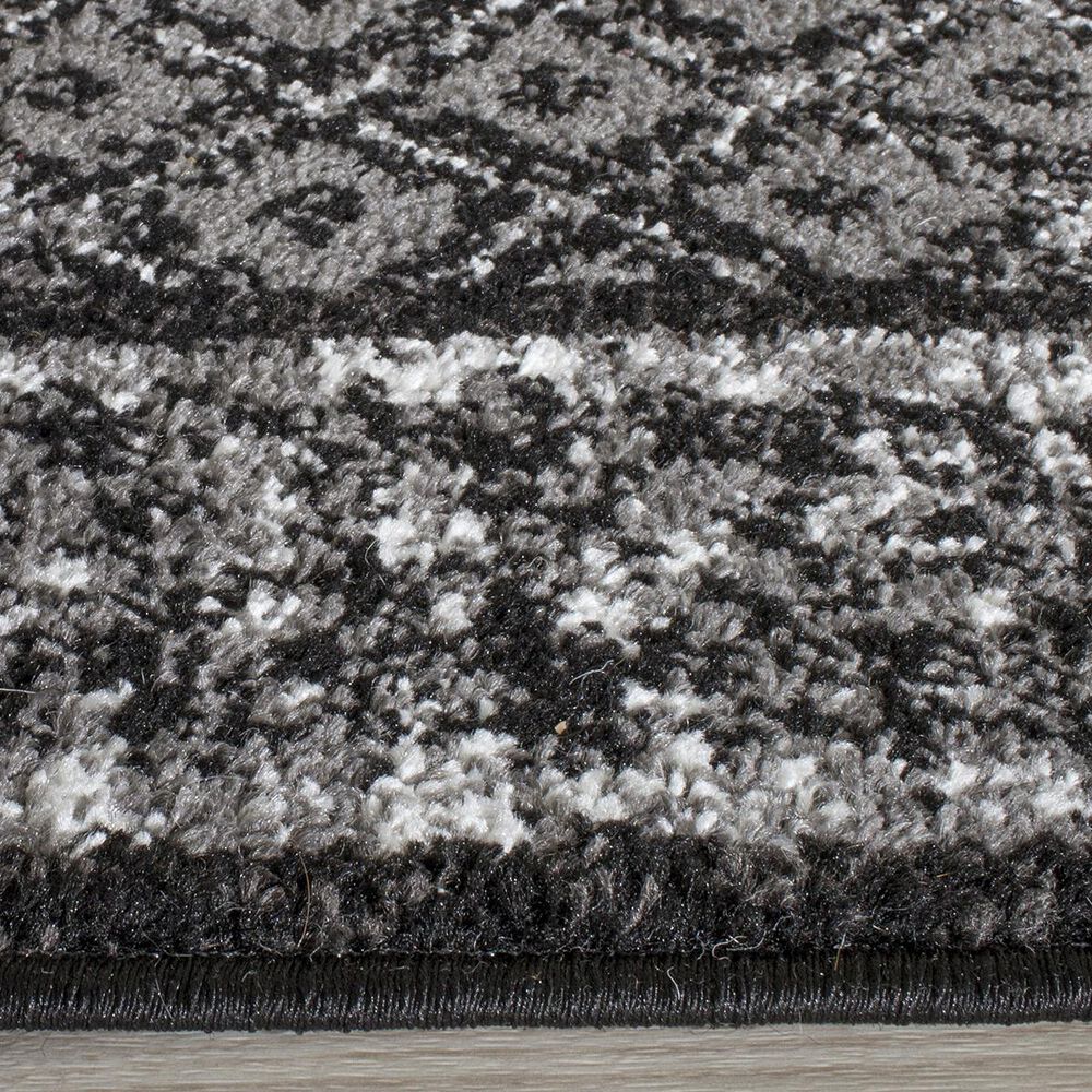 Safavieh Adirondack ADR110A-24 2&#39;6&quot; x 4&#39; Black/Silver Area Rug, , large
