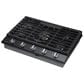 Samsung 30" Gas Cooktop in Black Stainless Steel, , large