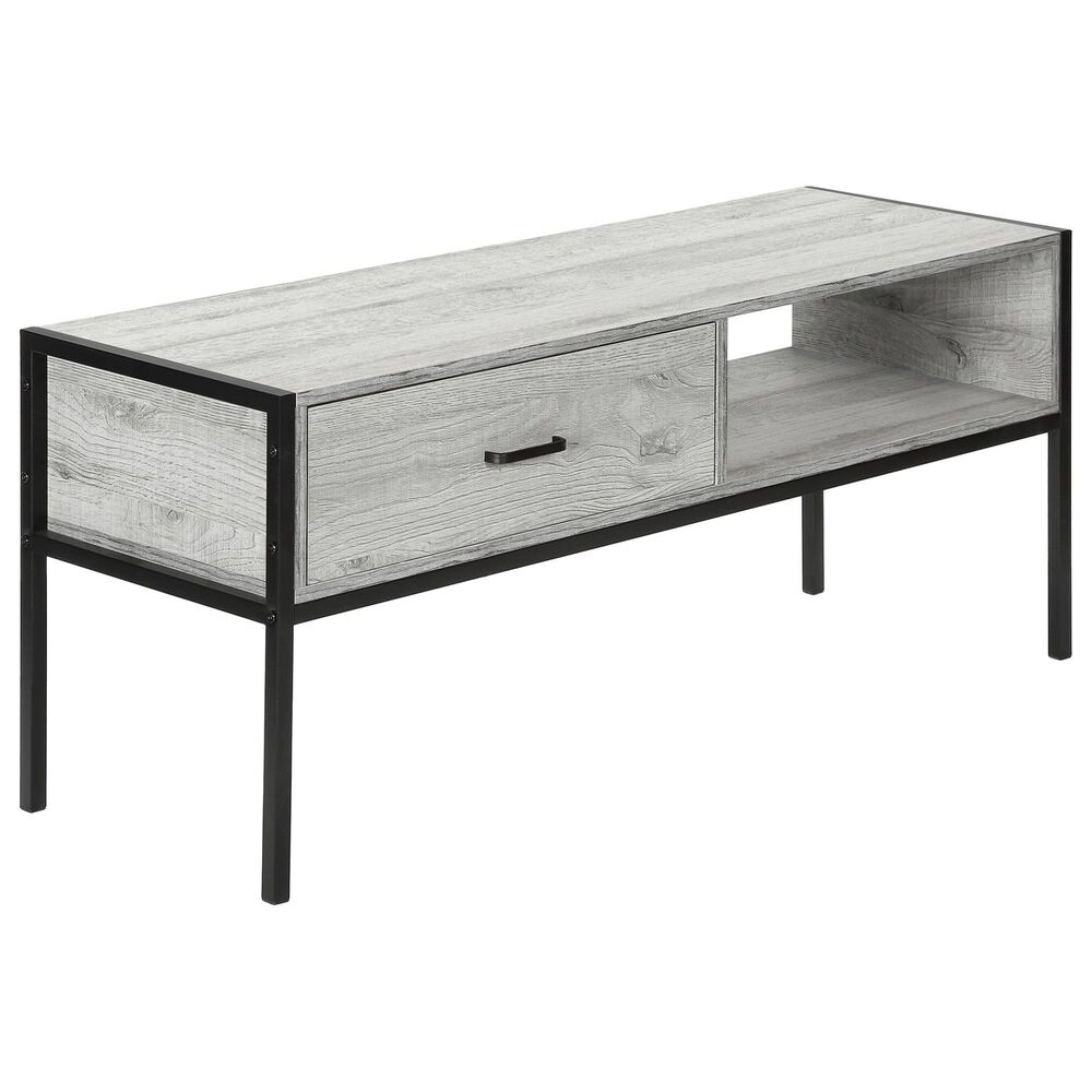 Monarch Specialties 48" TV Stand in Grey, , large