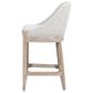 Jennifer Taylor Home Newport 26.5" Counter Stool with Neutral Gray Cushion in Brushed Natural, , large