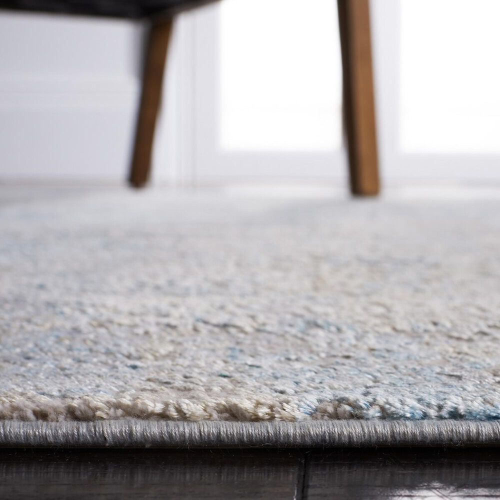 Safavieh Dream DRM418K 2&#39; x 8&#39; Grey and Blue Runner, , large