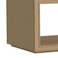 Flexsteel Waterfall Rectangular Coffee Table with Casters in Light Oak, , large