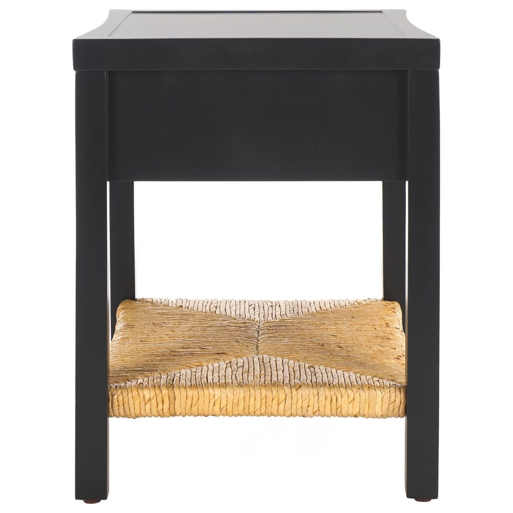 Safavieh Berlynne Nightstand in Black and Natural, , large