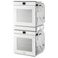 Whirlpool 24" Double Electric Wall Oven with Convection in White, , large