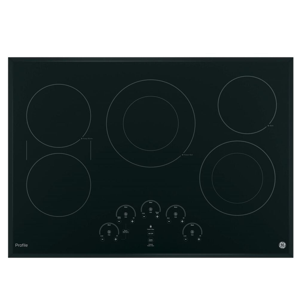 GE Profile 30" Built-In Touch Control Electric Cooktop, , large