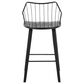 Lumisource Winston Counter Stool in Black and Black, , large