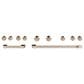 Cafe 48" Handle and Knob Set for Professional Range and Rangetop in Brushed Bronze, , large