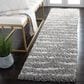 Safavieh Venus Shag VNS603J 2"2" x 8" Grey and Ivory Runner, , large