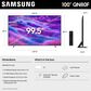 Samsung 100" Class QN80F QLED 4K Vision AI - Smart TV with Q-Series 11.1.4 Channel Soundbar System in Titan Black, , large