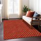 Dalyn Rug Company Wonderland WN27 3" x 5" Merlot Indoor/Outdoor Area Rug, , large
