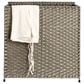 Household Essentials Handwoven Laundry Hamper with Lid and Removable Liner Bag in Gray, , large