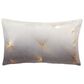 Safavieh Loran 12" x 20" Pillow in Gray and Gold, , large