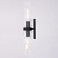 Vaxcel Bari 2-Light Wall Sconce in Matte Black, , large